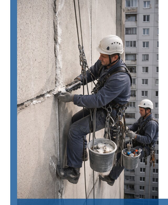 Утепление межпанельных швов в Киселёвске профессионально и надежно