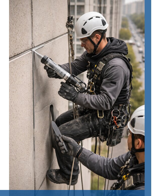 Первичная герметизация швов в Киселёвске от 617 р. | ВЫСОТНИК-Кис