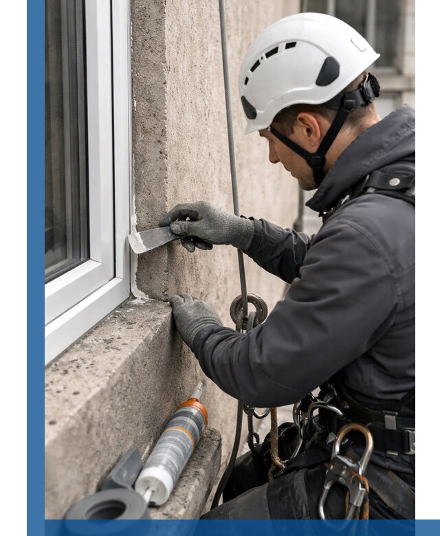 Герметизация монтажных швов окон в Киселёвске с гарантией качества