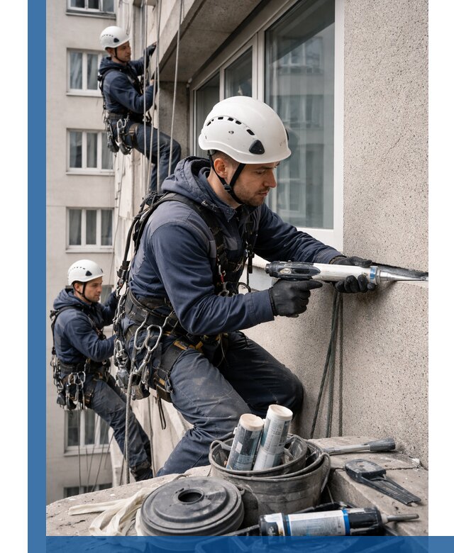 Герметизация швов лоджии в Киселёвске профессионально и надежно