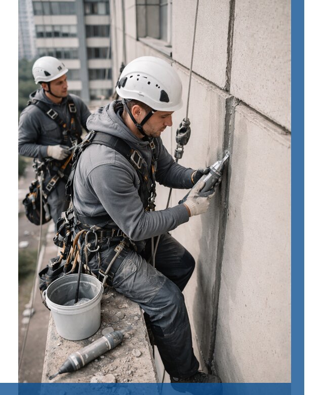 Ремонт деформационных швов здания в Киселёвске от 1028 р. | ВЫСОТНИК-Кис