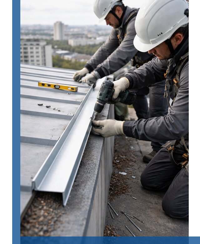 Монтаж капельника на кровле в Киселёвске с гарантией качества