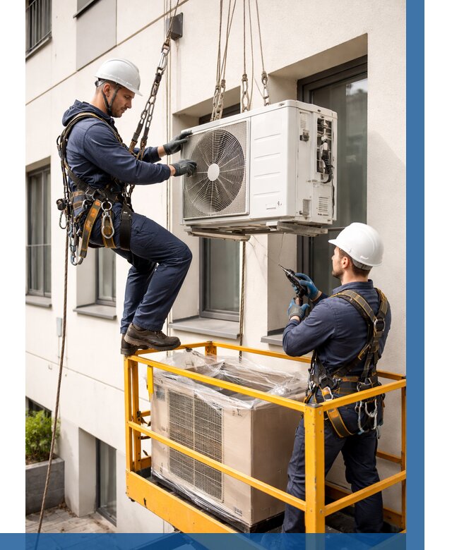 Демонтаж внешнего блока кондиционера в Киселёвске от 3598 р. | ВЫСОТНИК-Кис