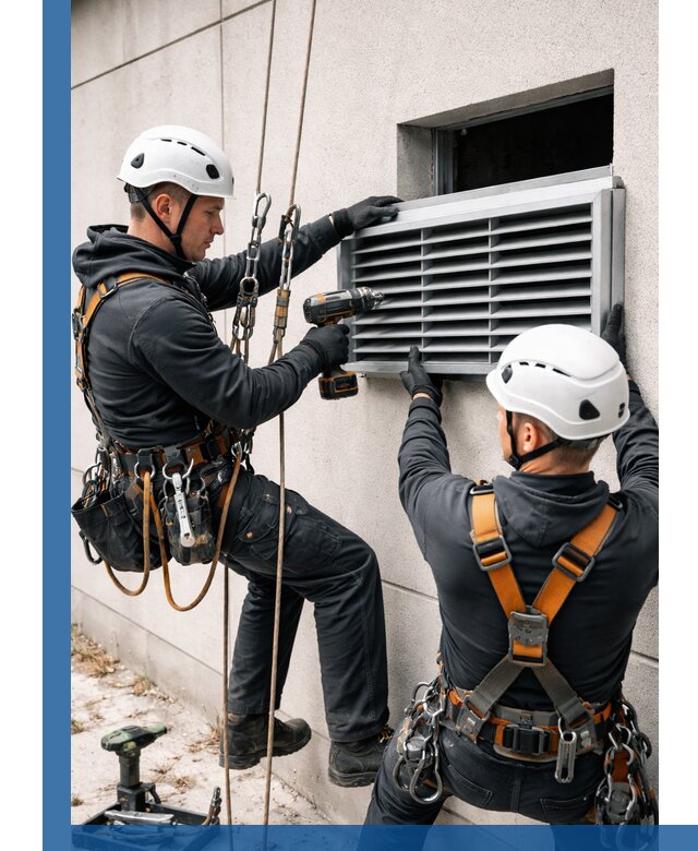 Монтаж вентиляционных решеток в Киселёвске профессиональный сервис