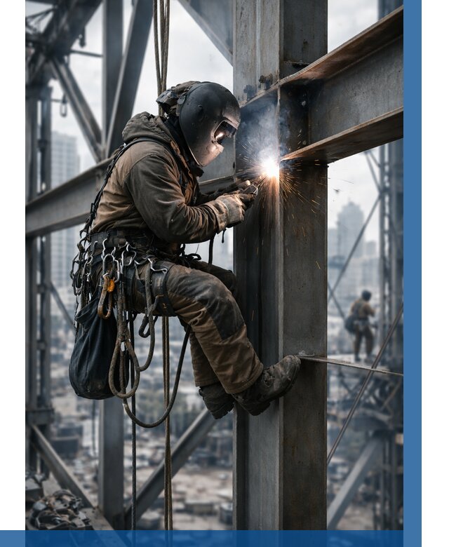 Высотные сварочные работы в Киселёвске от 3598 р. | ВЫСОТНИК-Кис