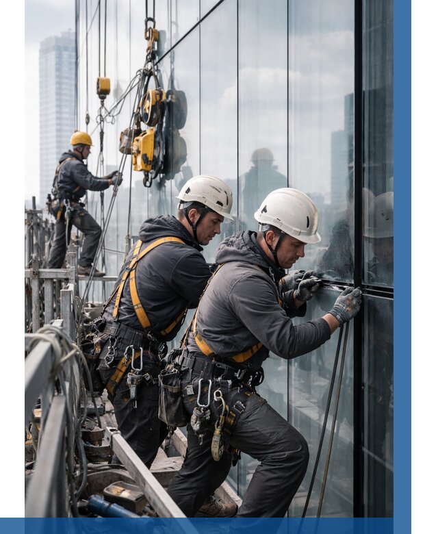 Структурное остекление фасадов в Киселёвске от 9767 р. | ВЫСОТНИК-Кис