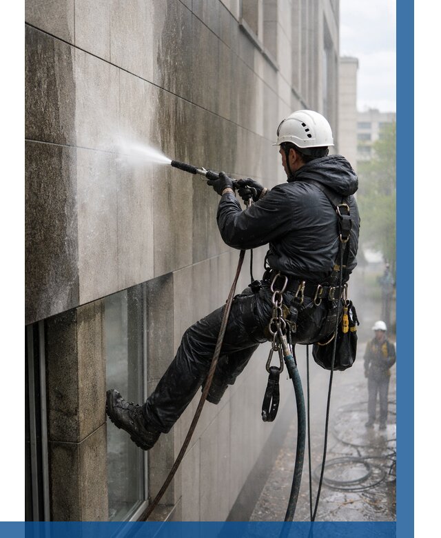 Гидроструйная очистка поверхностей в Киселёвске от 874 р. | ВЫСОТНИК-Кис