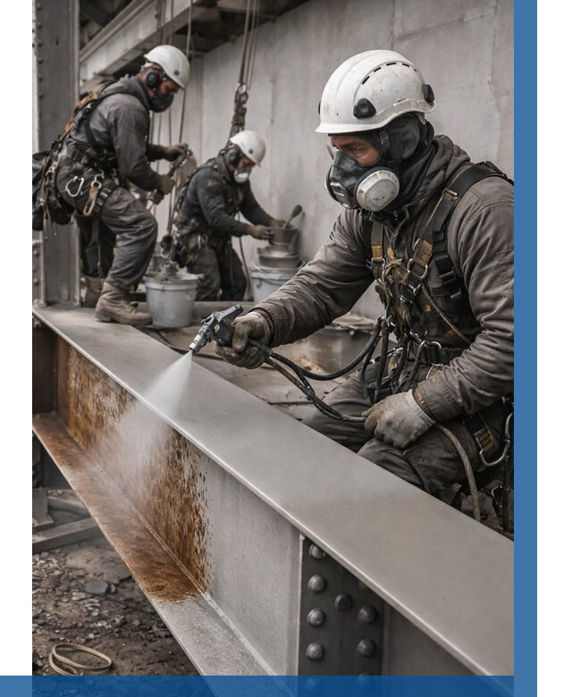 Антикоррозионная покраска металла в Киселёвске от 720 р. | ВЫСОТНИК-Кис