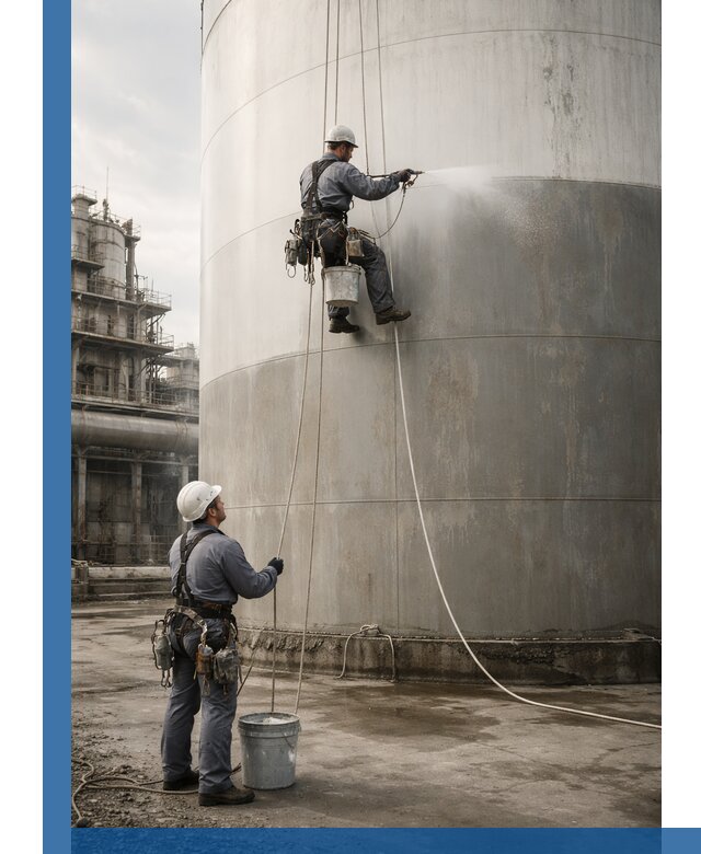 Покраска стальных резервуаров и емкостей в Киселёвске профессионально