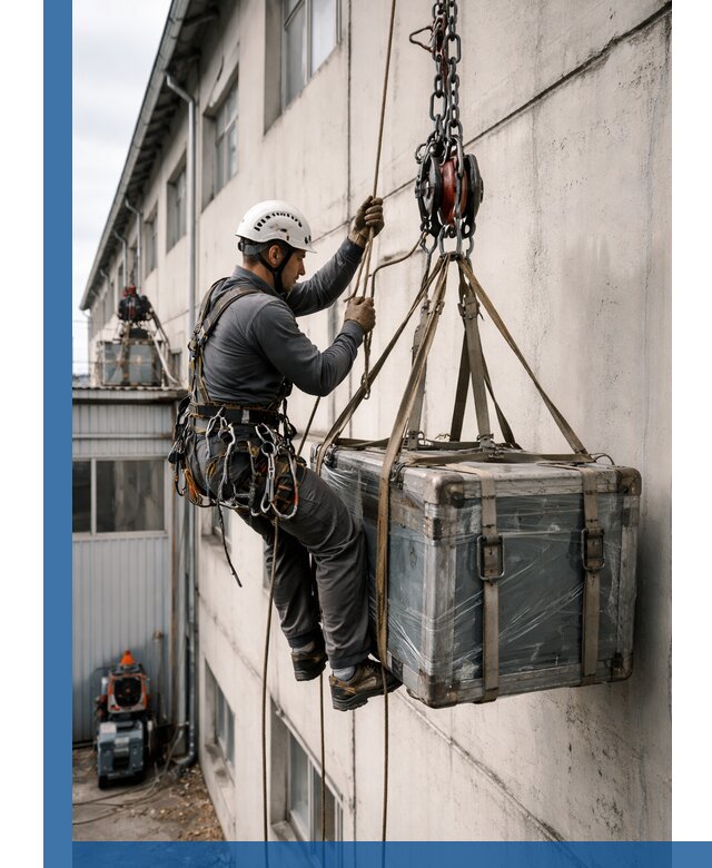 Подъем грузов на высоту в Киселёвске для промышленных объектов