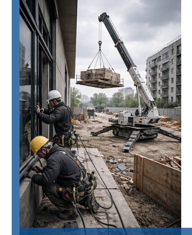 Аренда крана Пионер в Киселёвске для строительных работ