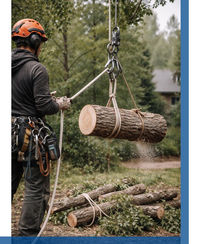 Валка деревьев частями в Киселёвске от 7711 р. | ВЫСОТНИК-Кис