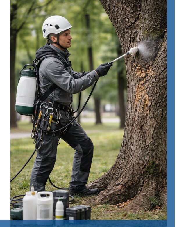 Обработка деревьев от вредителей в Киселёвске от 4626 р. | ВЫСОТНИК-Кис