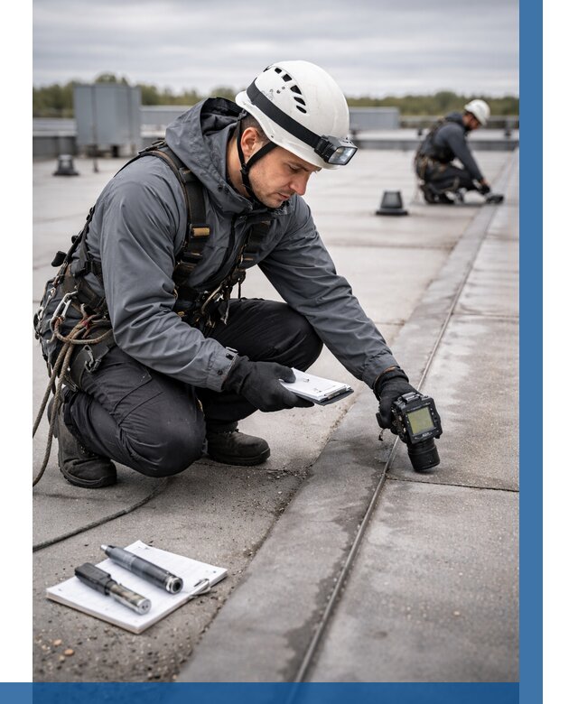 Обследование кровли на протечки в Киселёвске от 4626 р. | ВЫСОТНИК-Кис