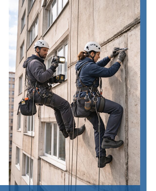 Обследование межпанельных швов в Киселёвске от 1851 р. | ВЫСОТНИК-Кис