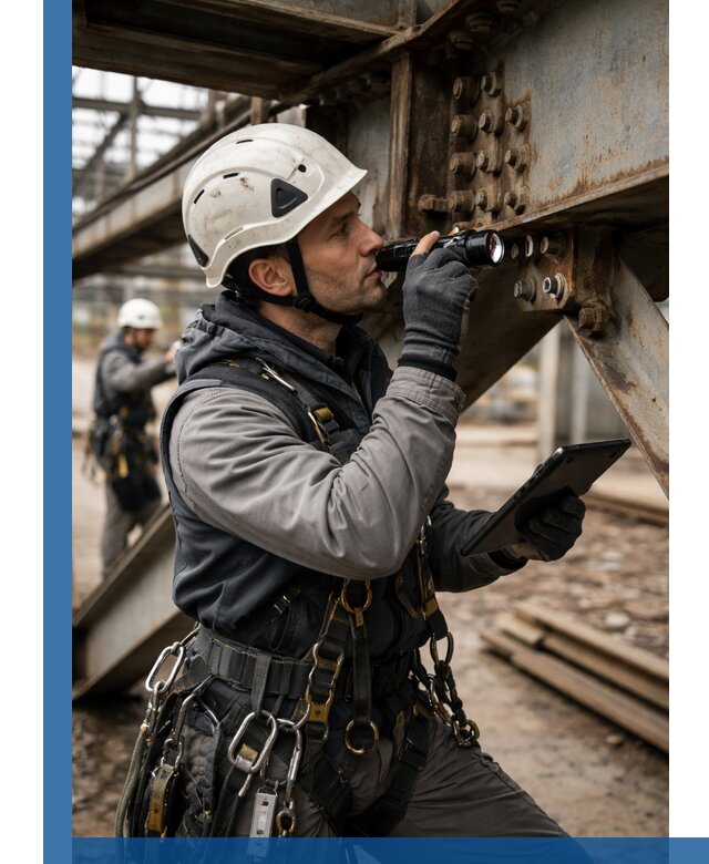 Обследование металлоконструкций и диагностика прочности в Киселёвске