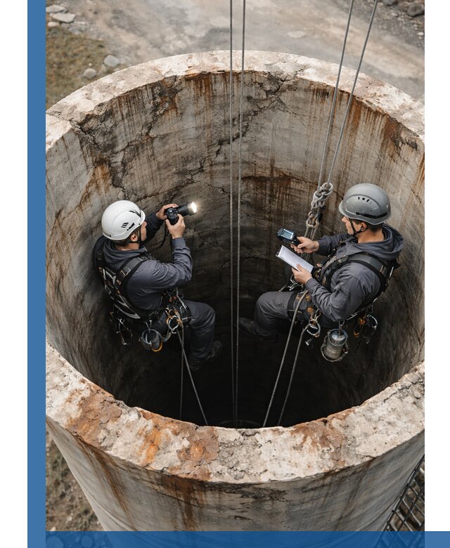 Обследование дымовой трубы: диагностика и оценка состояния в Киселёвске